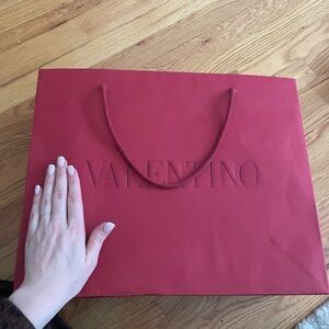 Valentino large paper bag